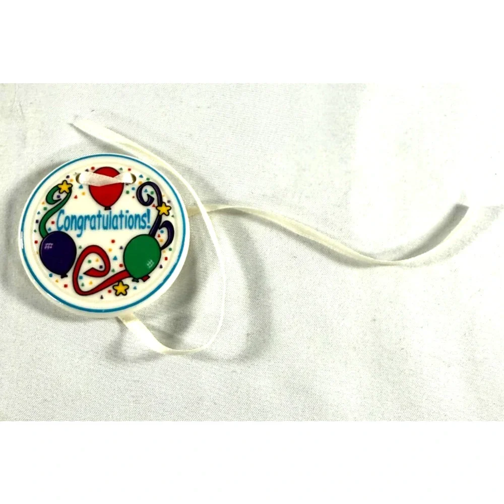 Longaberger Celebrations Pottery Tie-On